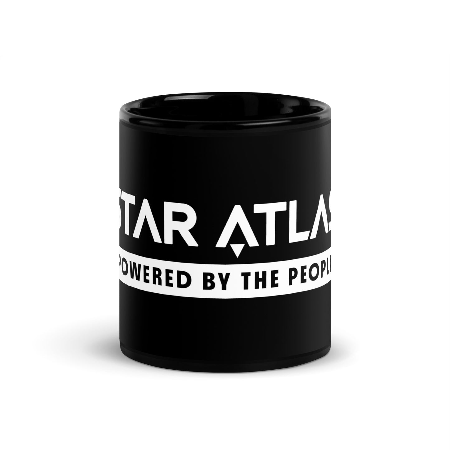 Star Atlas Black Glossy Mug