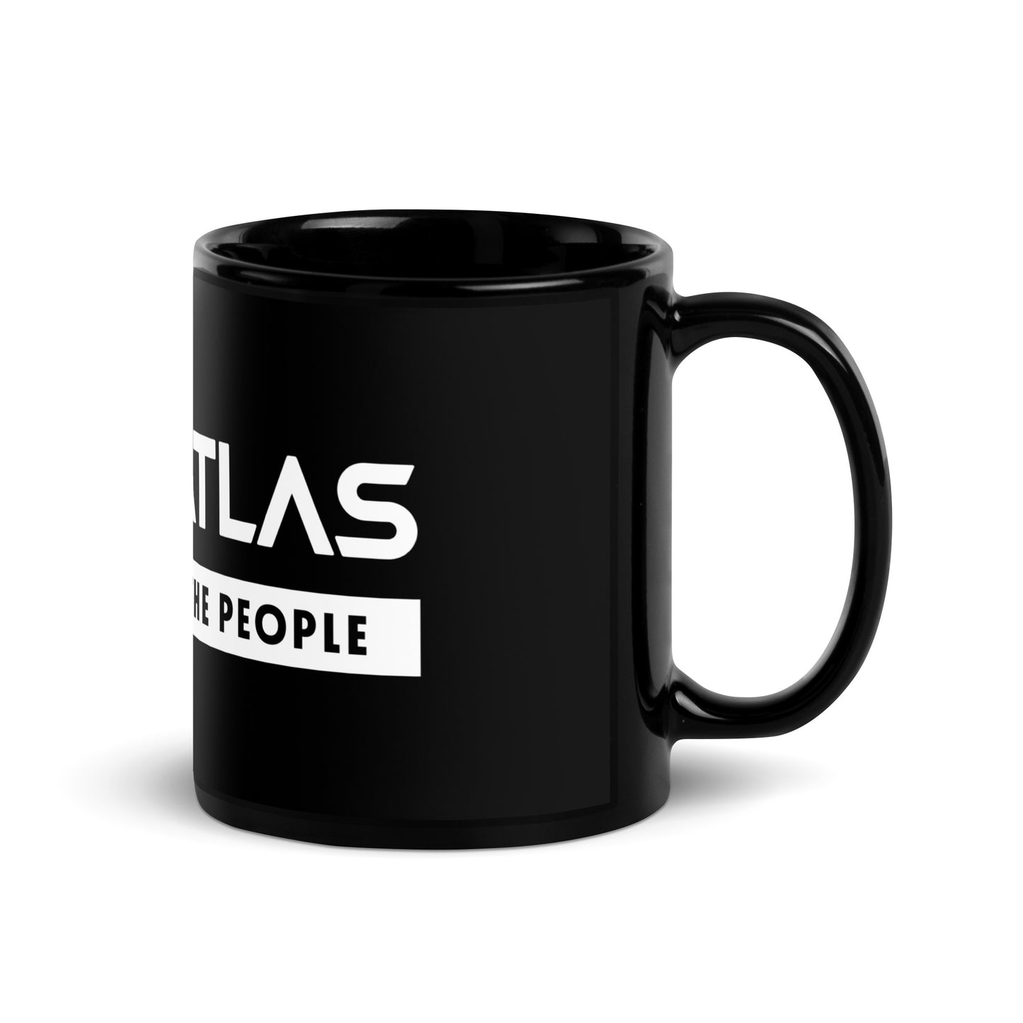 Star Atlas Black Glossy Mug