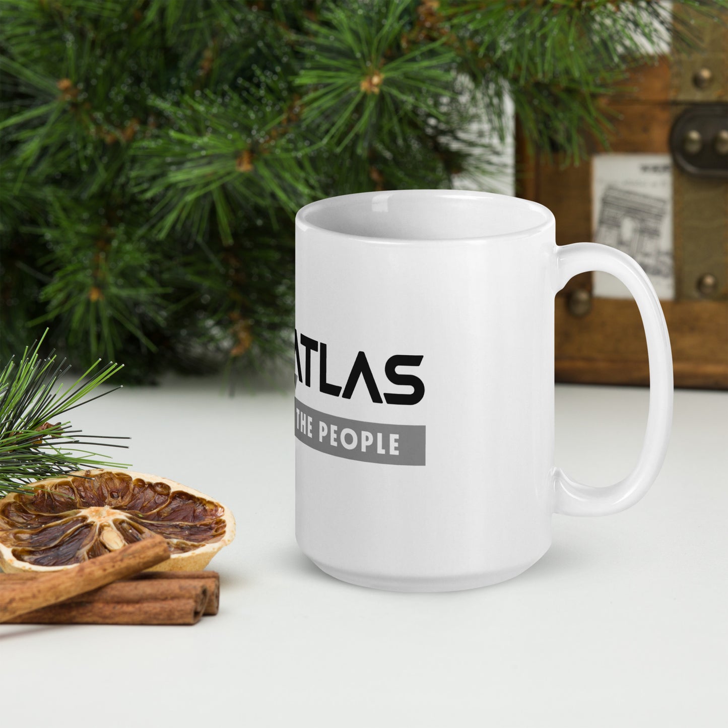 Star Atlas White Glossy Mug