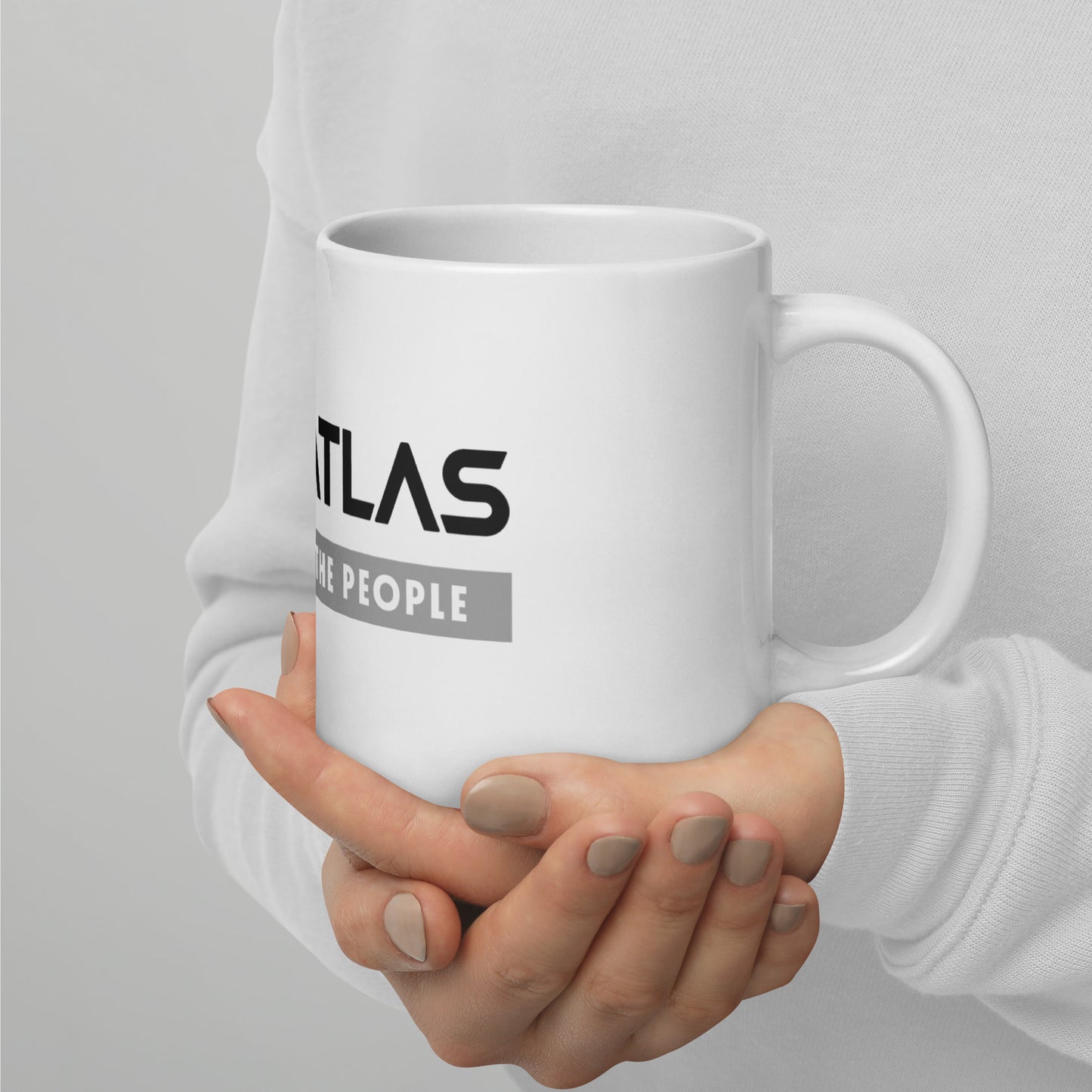 Star Atlas White Glossy Mug