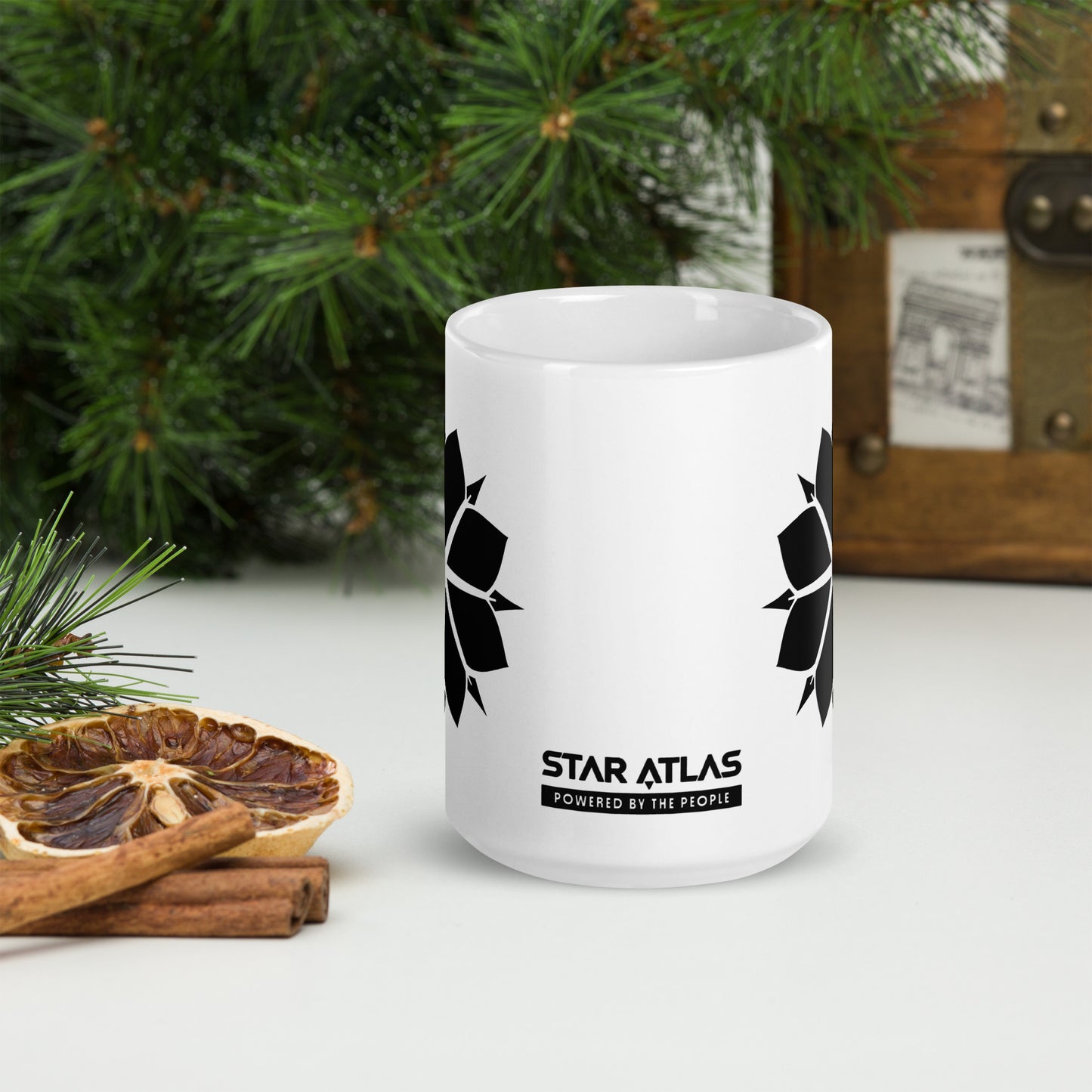 Star Atlas (USTUR) White Glossy Mug